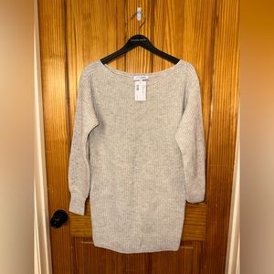NWT Intermix size P grey sweater dress